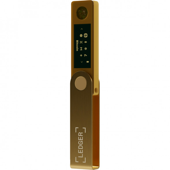 Аппаратный криптокошелек Ledger Nano X, Gold в Ростове-на-Дону
