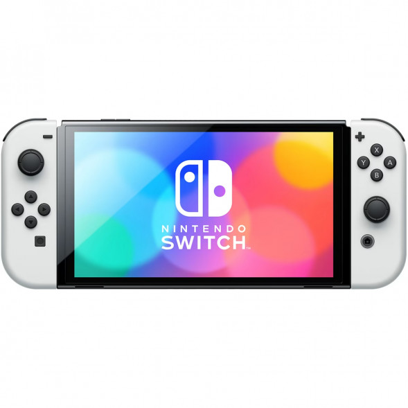 Игровая приставка Nintendo Switch OLED 64 ГБ, белый  в Ростове-на-Дону