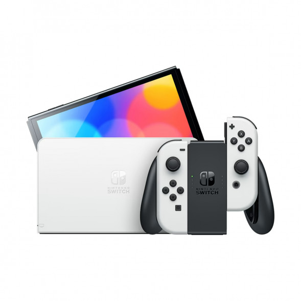 Игровая приставка Nintendo Switch OLED 64 ГБ, белый  в Ростове-на-Дону
