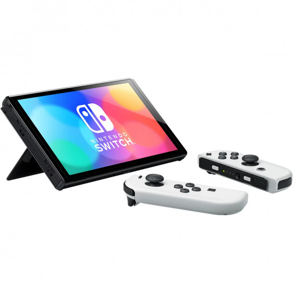 Игровая приставка Nintendo Switch OLED 64 ГБ, белый  в Ростове-на-Дону