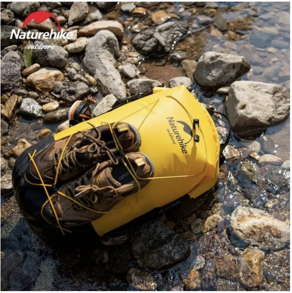 Герморюкзак Naturehike NH21FSB04 30 л, хаки в Ростове-на-Дону