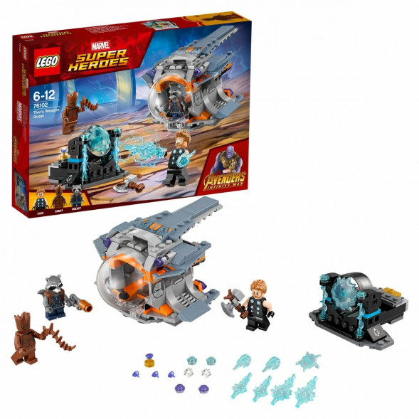 Конструктор LEGO Super Heroes 76102 Война бесконечности: В поисках оружия Тора в Ростове-на-Дону