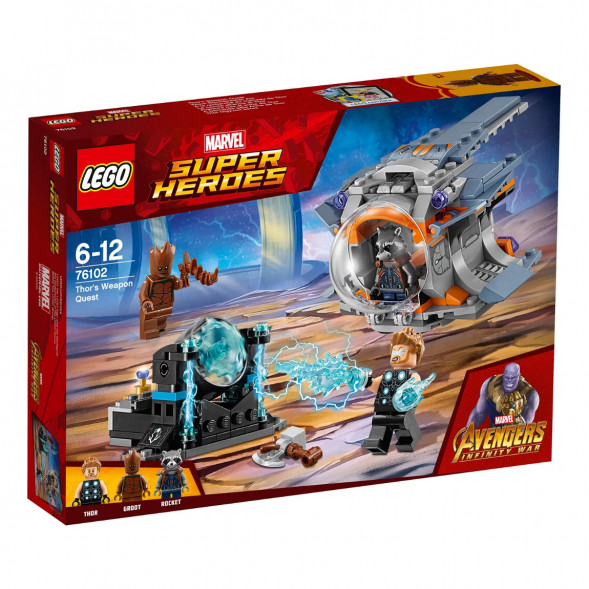Конструктор LEGO Super Heroes 76102 Война бесконечности: В поисках оружия Тора в Ростове-на-Дону