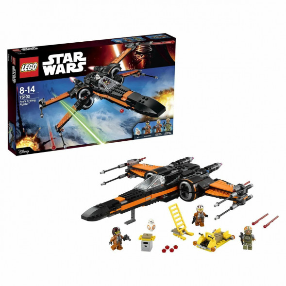 Конструктор LEGO Star Wars 75102 Истребитель По (Poe&amp;#039;s X-Wing Fighter) в Ростове-на-Дону