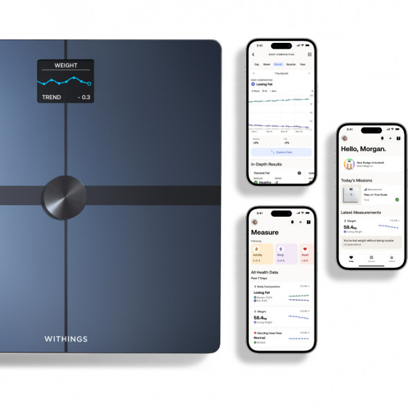 Умные весы Withings Body Smart Black (WBS13-BLACK-ALL-INTER) в Ростове-на-Дону