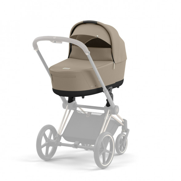 Коляска 2 в 1 Cybex Priam IV Cozy Beige, шасси Rosegold в Ростове-на-Дону
