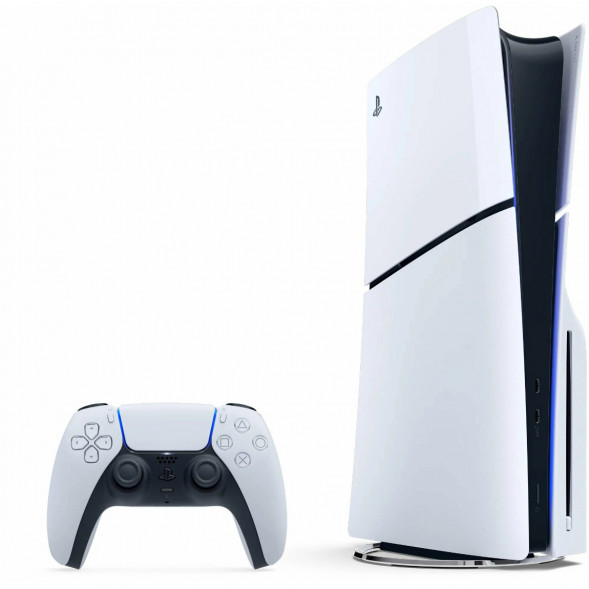 Игровая приставка Sony PlayStation 5 Slim 1TB с дисководом, белый в Ростове-на-Дону