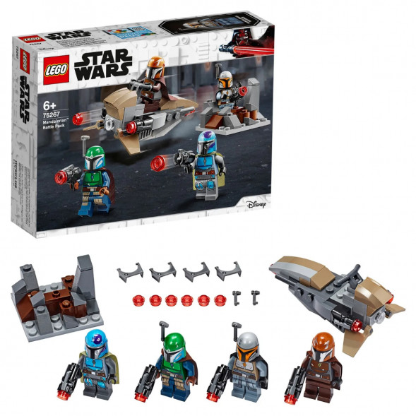 Конструктор LEGO Star Wars 75267 Боевой набор Мандалорцы в Ростове-на-Дону
