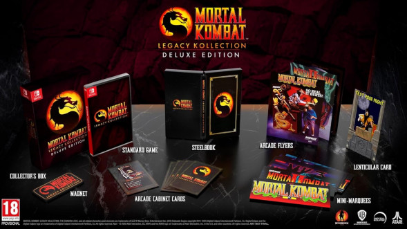 Игра Mortal Kombat: Legacy Kollection. Deluxe Edition [Nintendo Switch, английская версия] в Ростове-на-Дону
