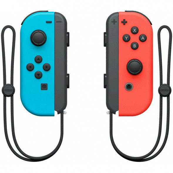Игровая приставка Nintendo Switch OLED 64 ГБ, неоновый синий/неоновый красный в Ростове-на-Дону