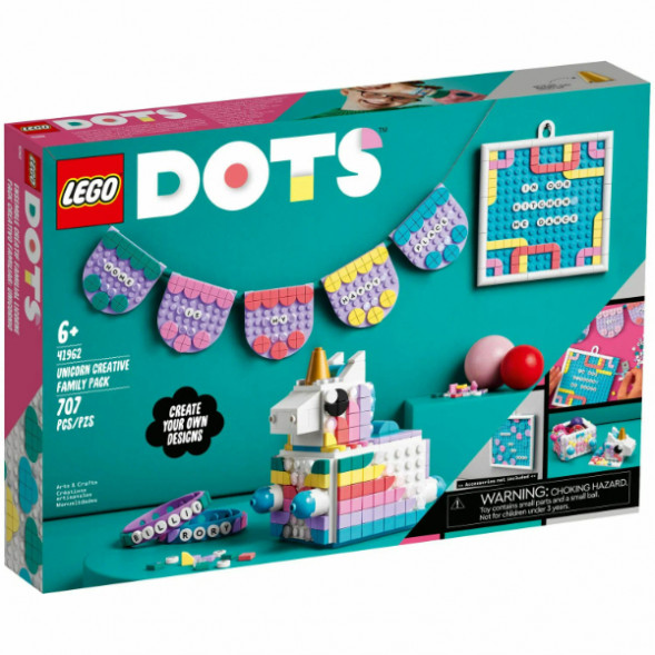 Конструктор LEGO DOTS 41962 Творческий семейный набор «Единорог» в Ростове-на-Дону