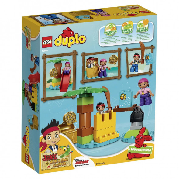 Конструктор LEGO DUPLO Jake 10604 Остров сокровищ в Ростове-на-Дону