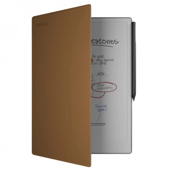 Чехол-книжка reMarkable Book Folio Premium Leather для reMarkable Pro, коричневый в Ростове-на-Дону