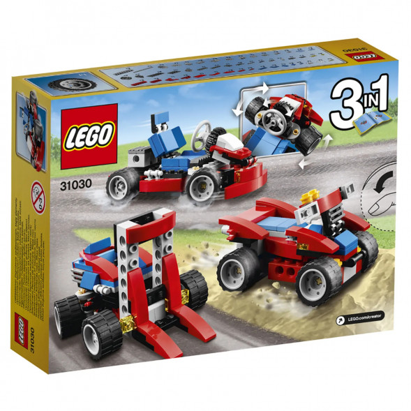 Конструктор LEGO Creator 31030 Красный гоночный карт в Ростове-на-Дону