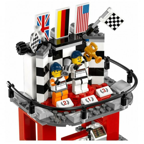 Конструктор LEGO Speed Champions 75912 Финишная линия гонки Porsche 911 GT в Ростове-на-Дону