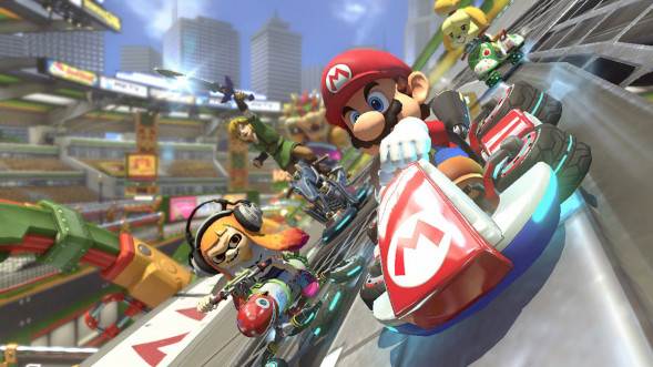 Игра Mario Kart 8 Deluxe Edition для Nintendo Switch, картридж в Ростове-на-Дону