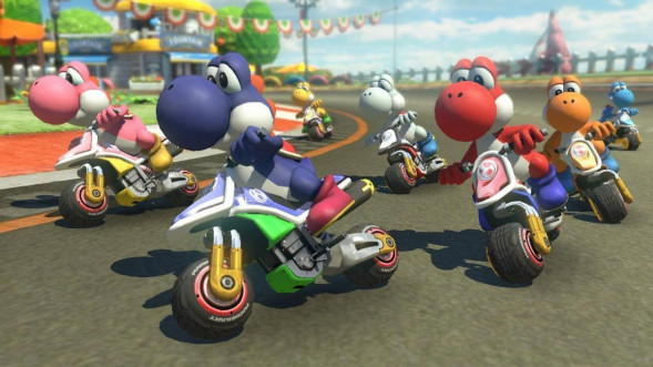 Игра Mario Kart 8 Deluxe Edition для Nintendo Switch, картридж в Ростове-на-Дону