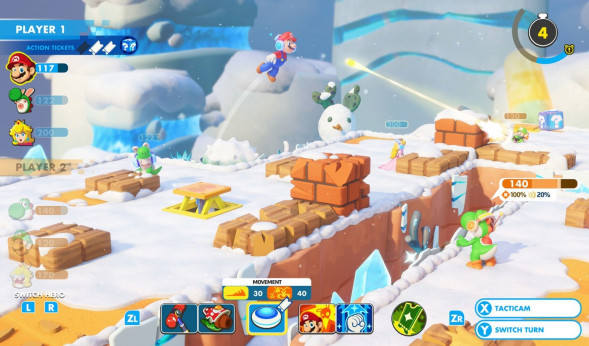 Игра Mario + Rabbids Kingdom Battle [Nintendo Switch, английский язык] в Ростове-на-Дону
