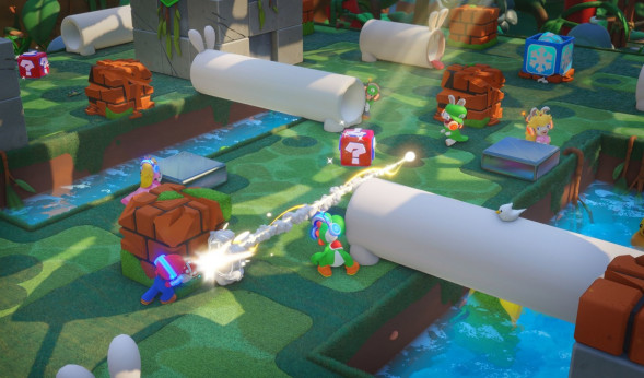 Игра Mario + Rabbids Kingdom Battle [Nintendo Switch, английский язык] в Ростове-на-Дону