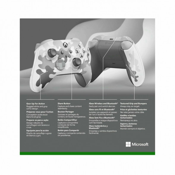 Геймпад Microsoft Xbox Series Controller, Arctic Camo в Ростове-на-Дону