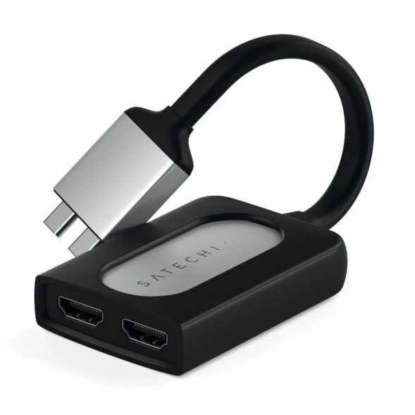 Адаптер Satechi USB-C Dual 4K HDMI Adapter (2xHDMI, USB Type-C) в Ростове-на-Дону