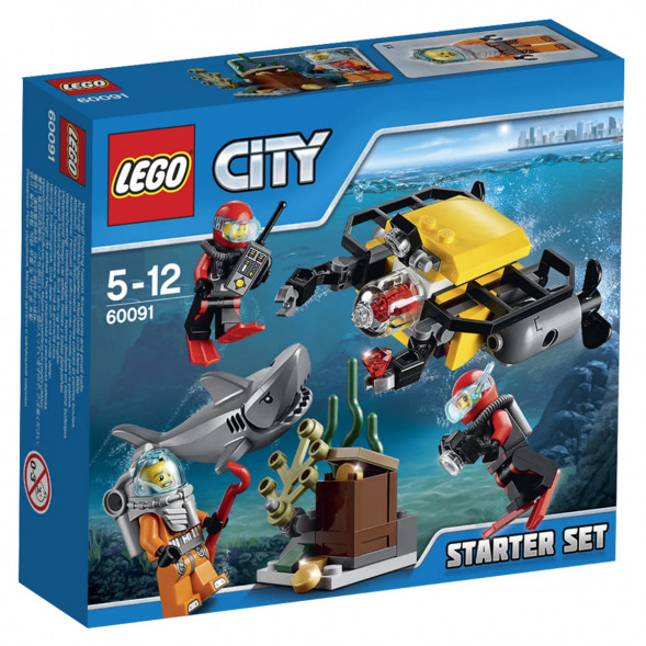 Конструктор LEGO City Deep Sea Explorers 60091 Исследование морских глубин в Ростове-на-Дону