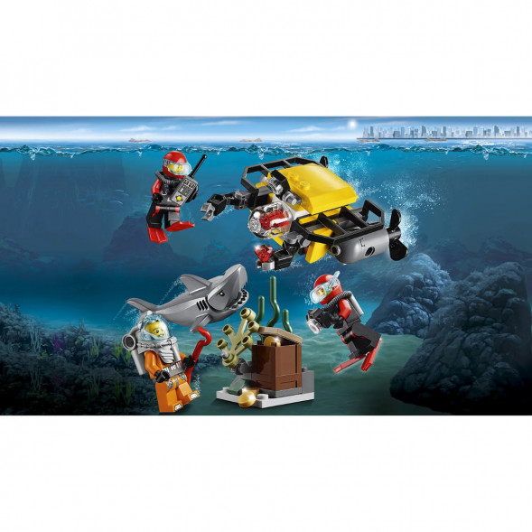 Конструктор LEGO City Deep Sea Explorers 60091 Исследование морских глубин в Ростове-на-Дону