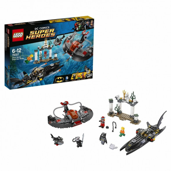 Конструктор LEGO Super Heroes 76027 Глубоководная атака Черного Манта в Ростове-на-Дону
