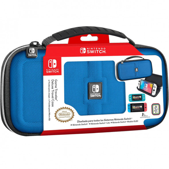 Чехол BIG BEN Deluxe для Nintendo Switch/OLED/Lite, синий в Ростове-на-Дону