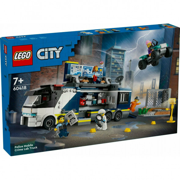 Конструктор LEGO City 60418 Полицейский грузовик криминалистической лаборатории в Ростове-на-Дону