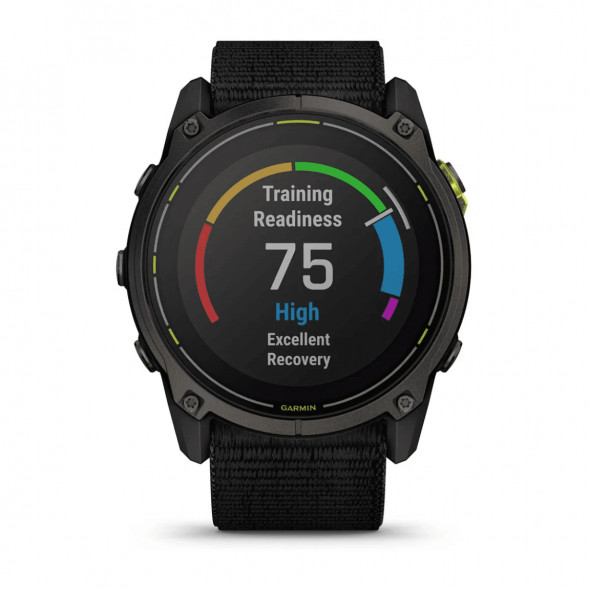 Умные часы Garmin Enduro 3 51mm Black с нейлоновым ремешком UltraFit 010-02751-01 в Ростове-на-Дону