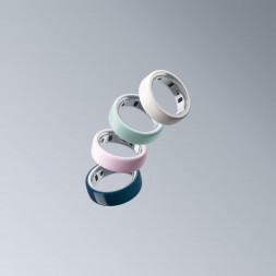 Умное кольцо Oura Ring 4 Ceramic (размер 5), Розовый/Petal