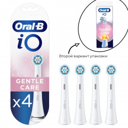 Сменные насадки для зубной щетки Oral-B iO Gentle Care (4 шт.)