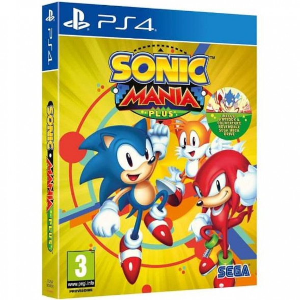 Игра Sonic Mania Plus (+ Артбук) [PS4, русские субтитры] в Ростове-на-Дону