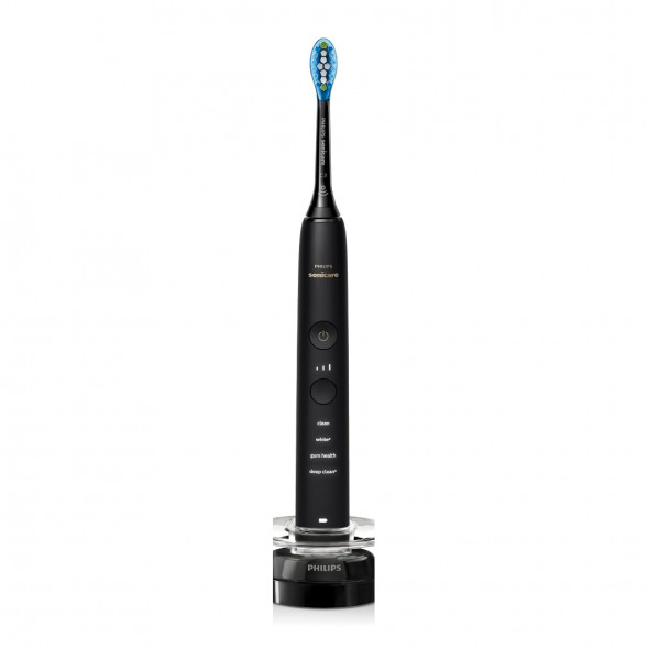 Набор из 2 электрических зубных щеток Philips Sonicare DiamondClean 9000 HX9914/54, чёрный в Ростове-на-Дону