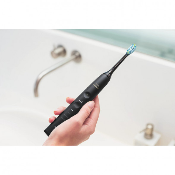 Набор из 2 электрических зубных щеток Philips Sonicare DiamondClean 9000 HX9914/54, чёрный в Ростове-на-Дону