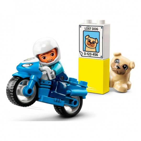 Конструктор LEGO DUPLO 10967 Полицейский мотоцикл в Ростове-на-Дону