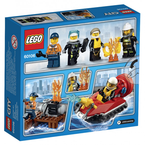 Конструктор LEGO City Fire 60106 Пожарная охрана в Ростове-на-Дону