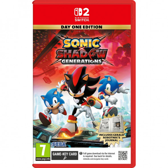 Игра Sonic x Shadow Generations. Day One Edition [Nintendo Switch 2, русские субтитры] в Ростове-на-Дону