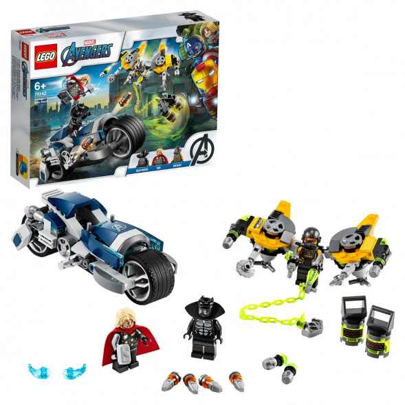 Конструктор LEGO Super Heroes 76142 Мстители Атака на спортбайке в Ростове-на-Дону