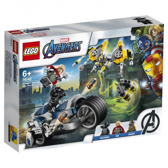 Конструктор LEGO Super Heroes 76142 Мстители Атака на спортбайке в Ростове-на-Дону