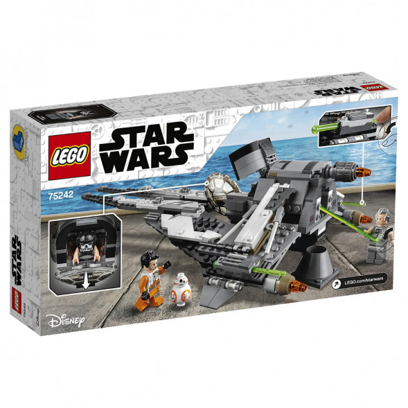 Конструктор LEGO Star Wars 75242 Перехватчик СИД Чёрного аса в Ростове-на-Дону