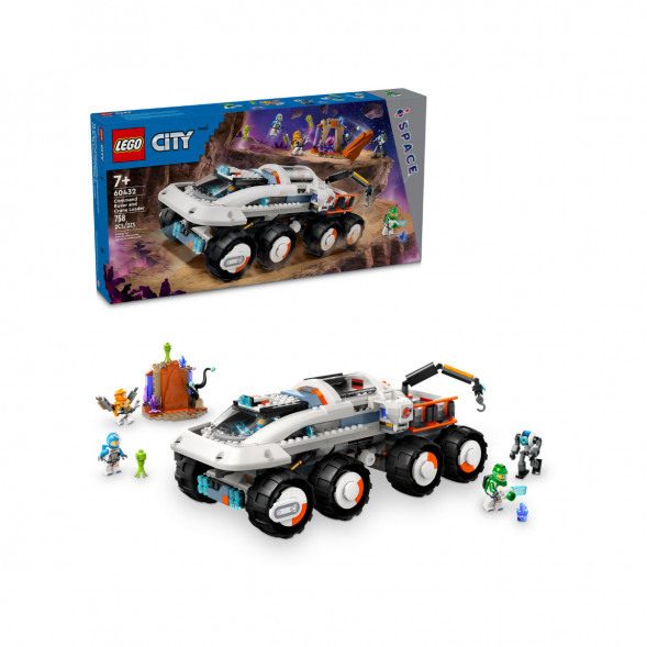 Конструктор LEGO City 60432 Командный вездеход и кран-погрузчик в Ростове-на-Дону