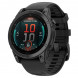 Умные часы Garmin Fenix E 47мм Amoled Slate Grey Steel с чёрным силиконовым ремешком 010-03025-01 в Ростове-на-Дону