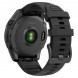Умные часы Garmin Fenix E 47мм Amoled Slate Grey Steel с чёрным силиконовым ремешком 010-03025-01 в Ростове-на-Дону