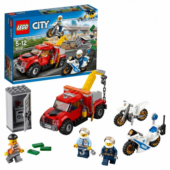 Конструктор LEGO City Police 60137 Побег на буксировщике в Ростове-на-Дону