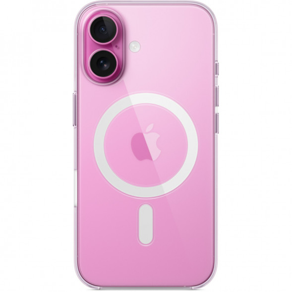 Чехол Apple Clear Case with MagSafe для iPhone 16, прозрачный (MA6A4ZM/A) в Ростове-на-Дону