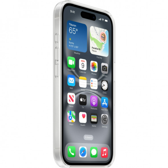 Чехол Apple Clear Case with MagSafe для iPhone 16, прозрачный (MA6A4ZM/A) в Ростове-на-Дону
