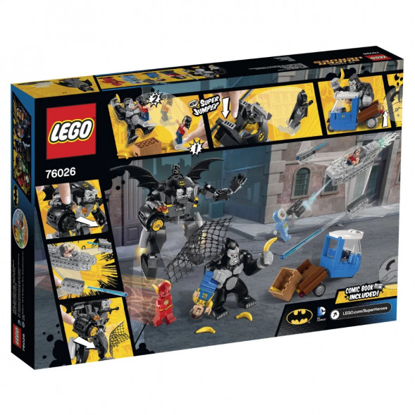 Конструктор LEGO Super Heroes 76026 Горилла Гродд сходит с ума в Ростове-на-Дону