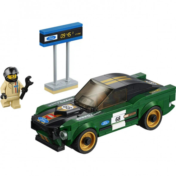 Конструктор LEGO Speed Champions 75884 1968 Ford Mustang Fastback в Ростове-на-Дону